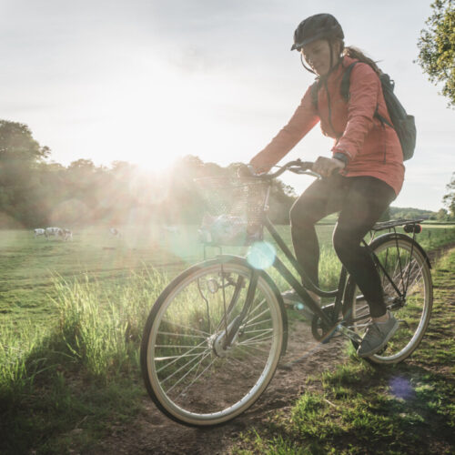 Cykla i sagolik natur